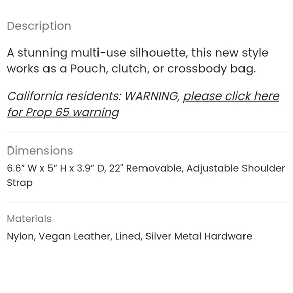 Convertible Crossbody Bag - Picture 6 of 10